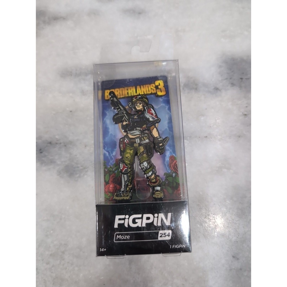 FiGPiN‎ #254, Borderlands 3 Moze, Collectible Enamel Pin, Unlocked
